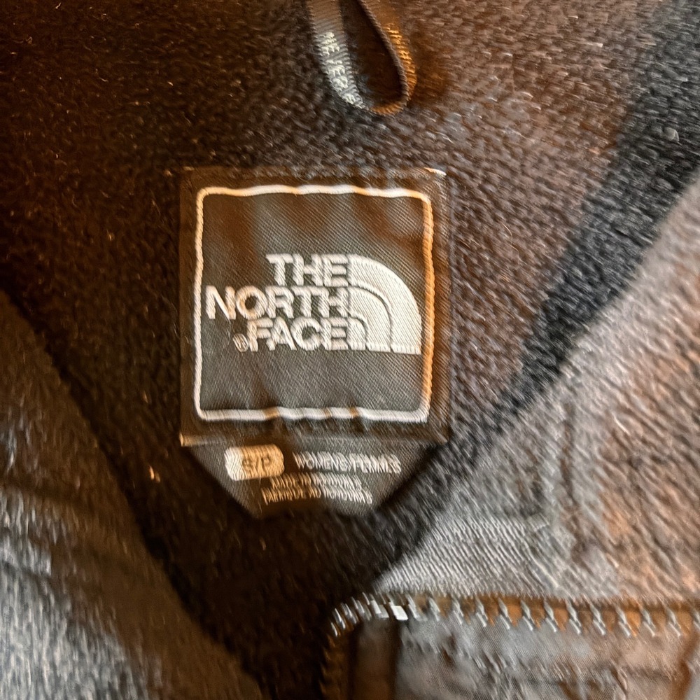 The North Face Fleece Jacket Denali Small Polartec Recycled Black Gorpcore - Picture 3 of 7